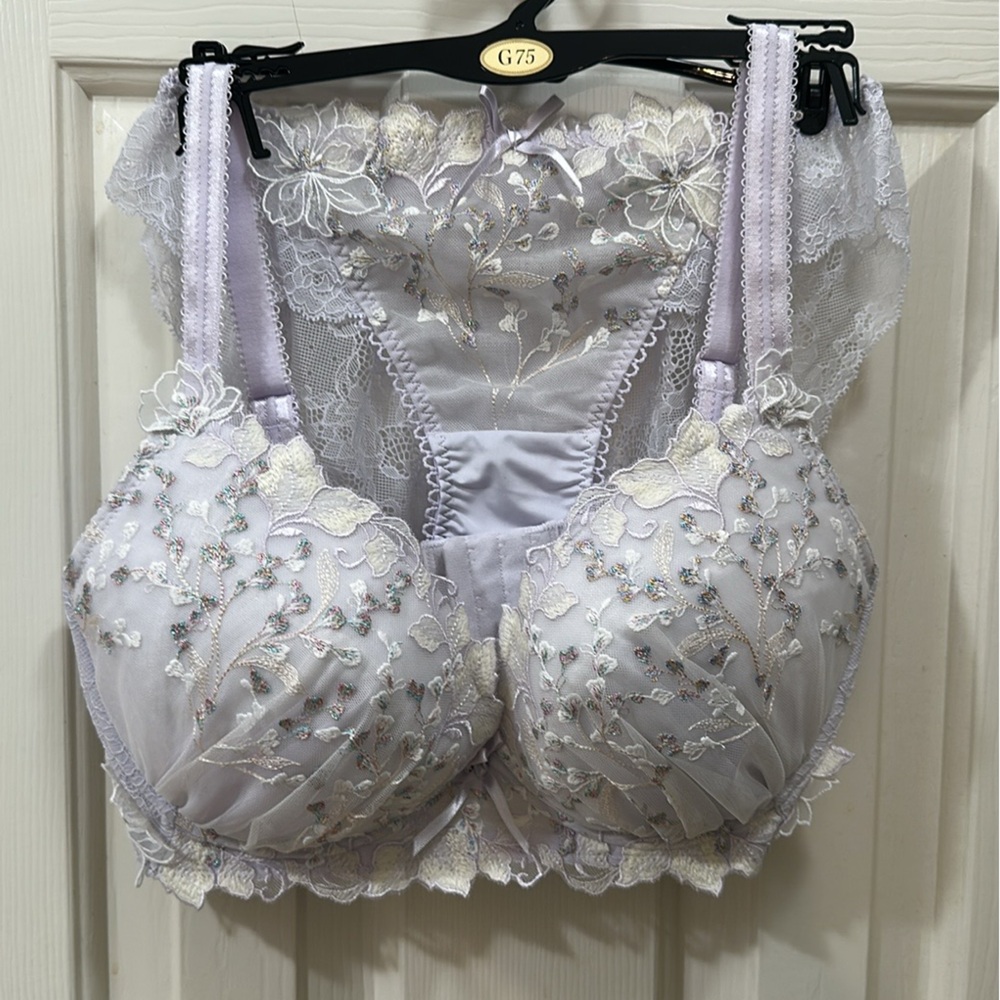 75G/us 34F Japanese brand Risa Magli NWT bra set (34DDD)